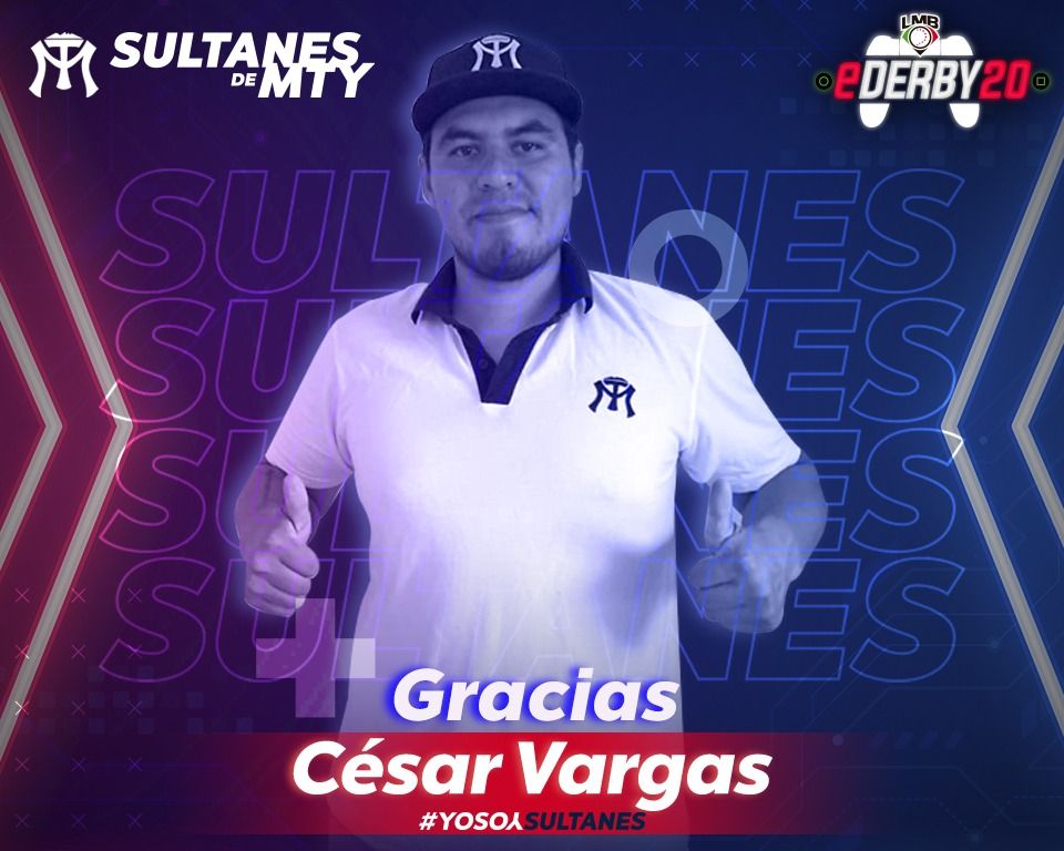 Cumplió César Vargas destacada participación en el eDerby de la LMB