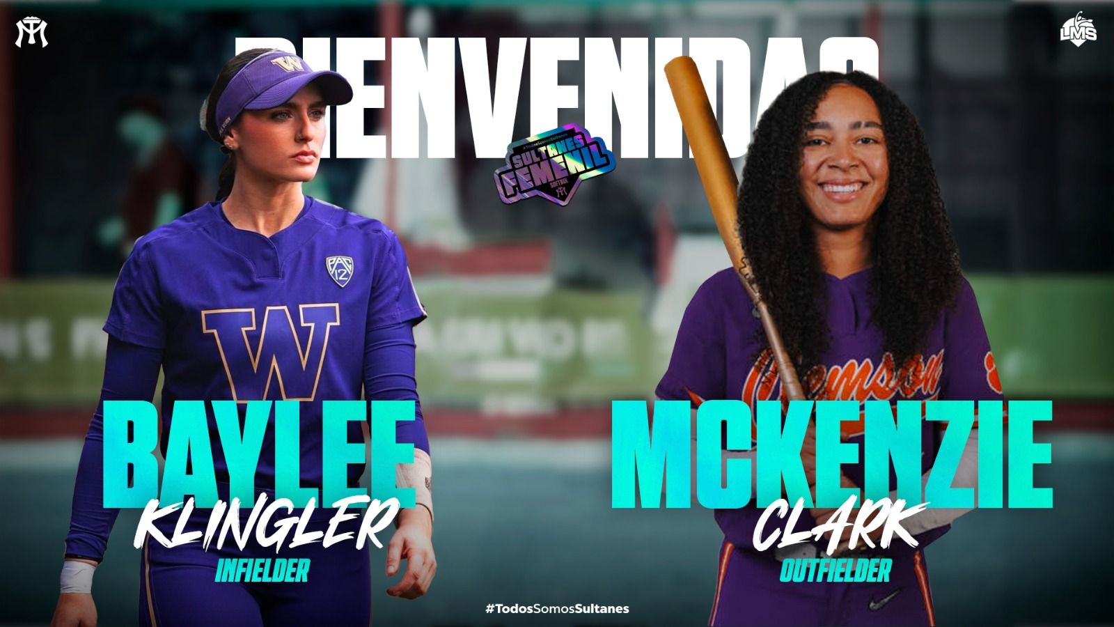 BAYLEE KLINGLER Y CLARK MCKENZIE LLEGAN A SULTANES FEMENIL