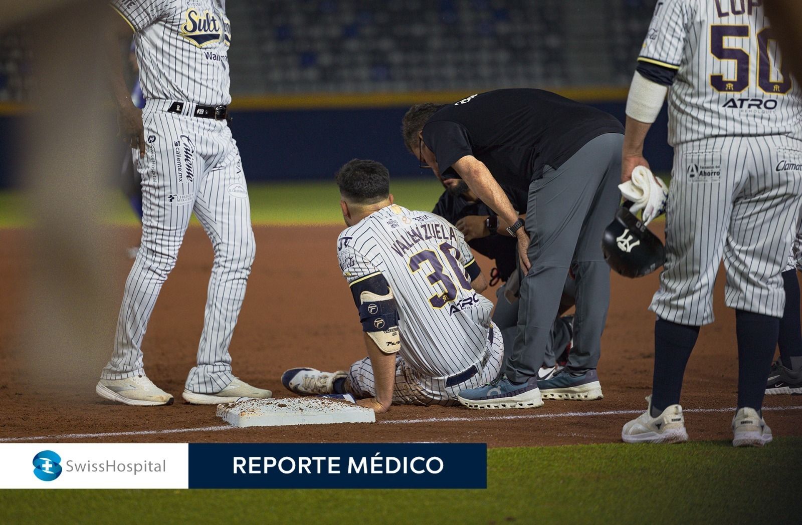 Reporte médico: Roberto Valenzuela