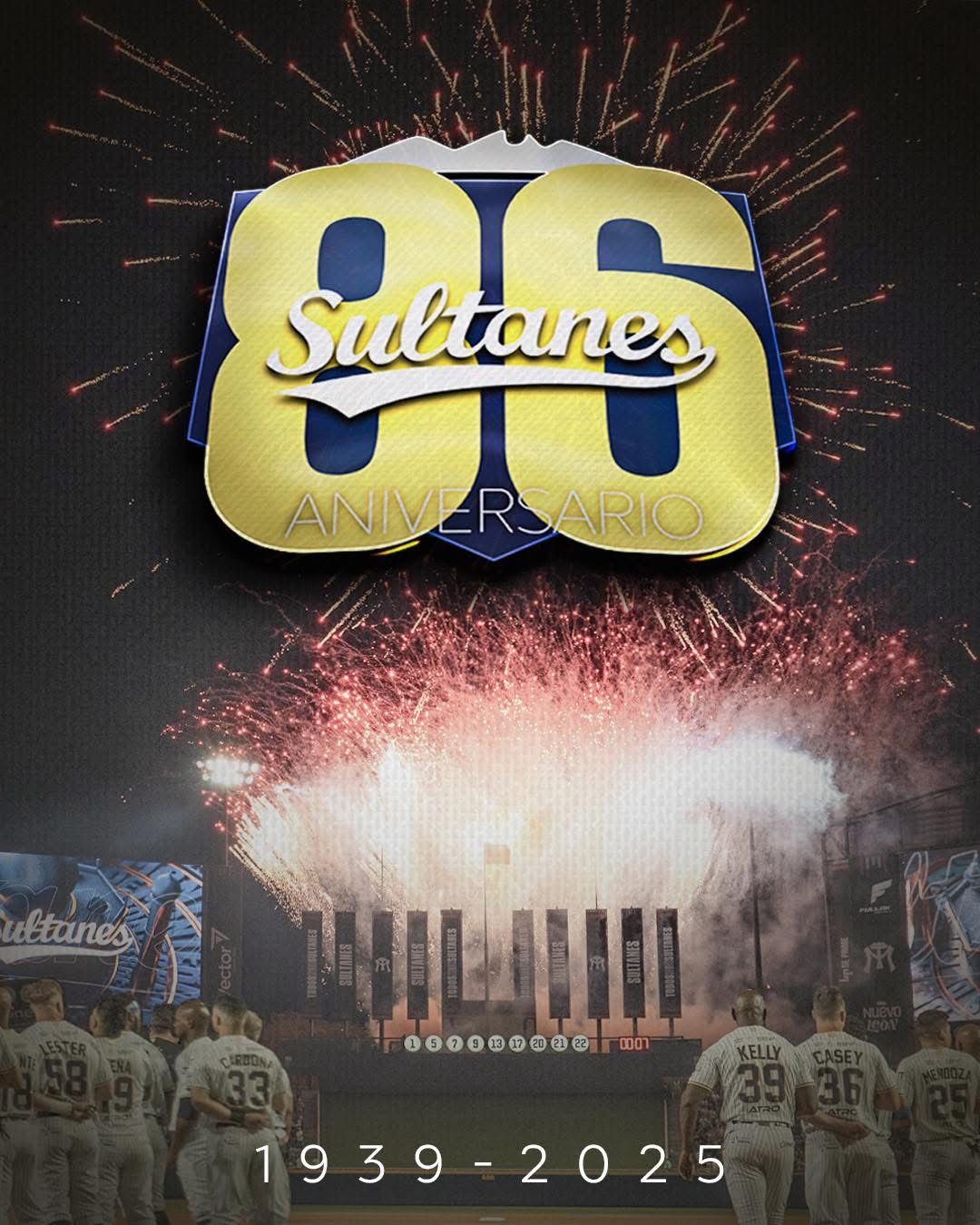 Cumple Sultanes de Monterrey 86 años de su fundación