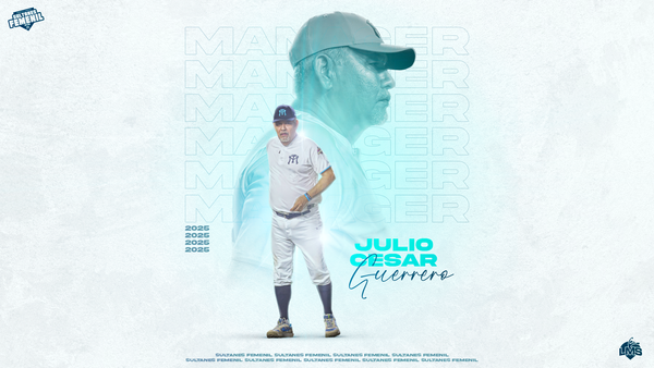 JULIO CÉSAR GUERRERO ES EL NUEVO MÁNAGER DE SULTANES FEMENIL